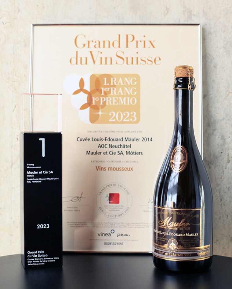 Auszeichnung beim Grand Prix du Vin Suisse