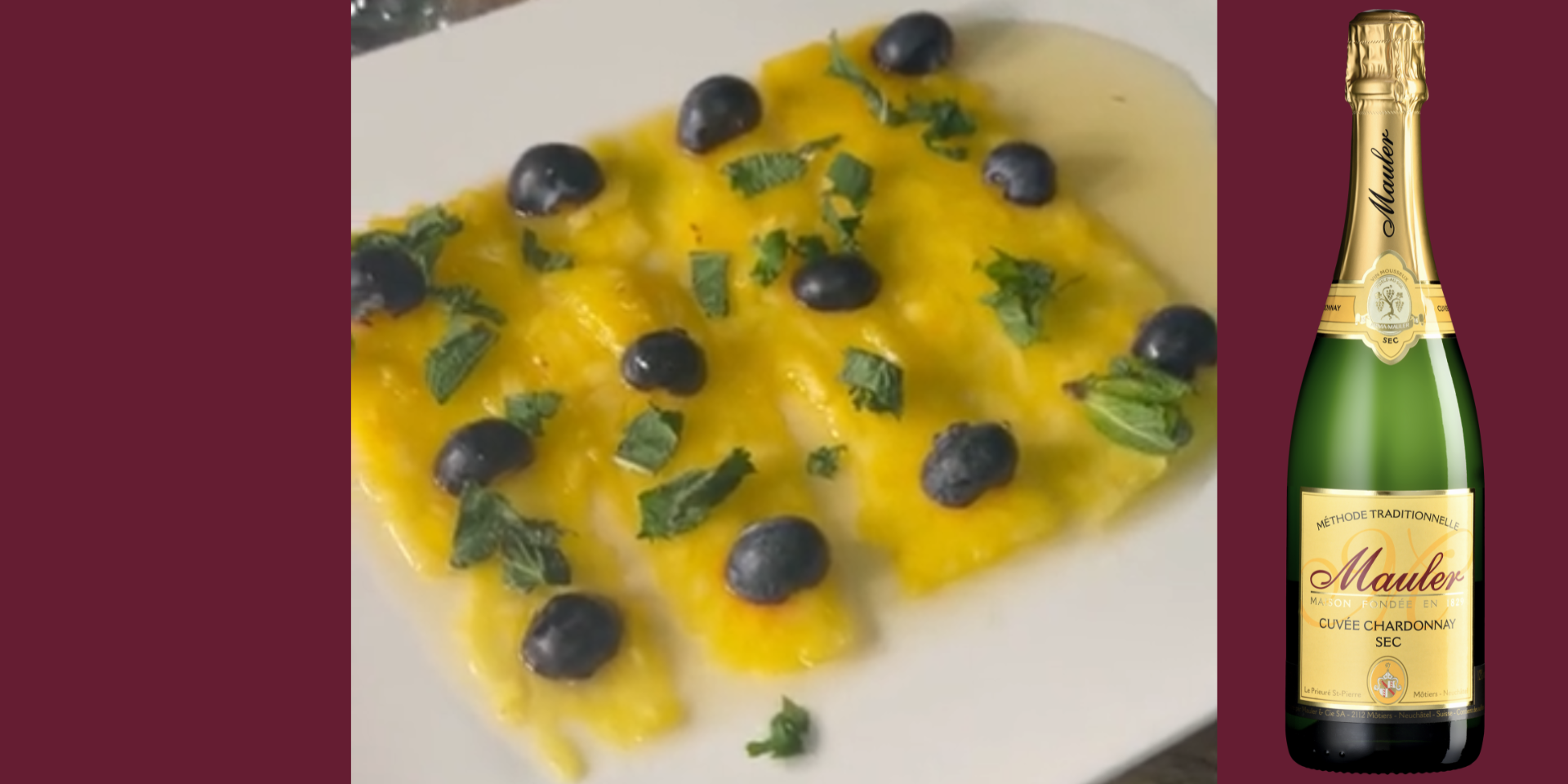 Trockener Chardonnay: Die perfekte Begleitung zu einem exotischen Ananas-Carpaccio