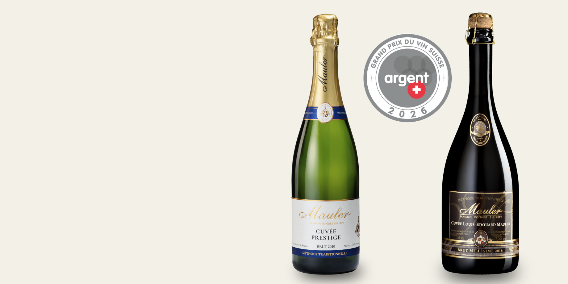 Deux médailles d’argent au Grand Prix du Vin Suisse