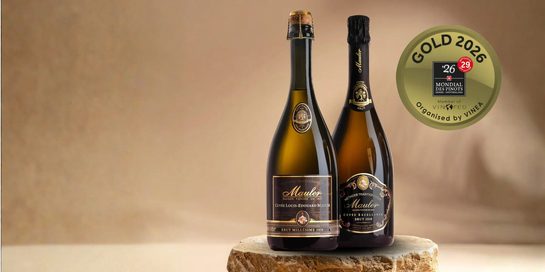 Double médaille d’or au Mondial des Pinots 2026
