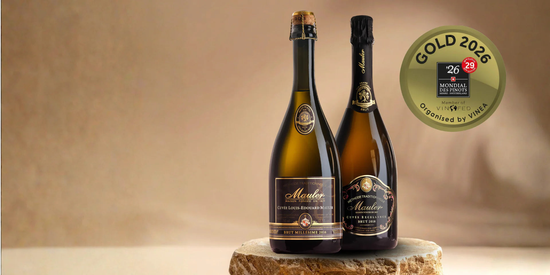 Doppelte Goldmedaille bei der Mondial des Pinots 2026